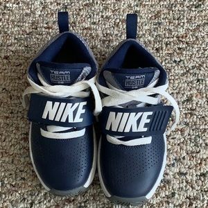 Nike little boys shoes with Velcro strap